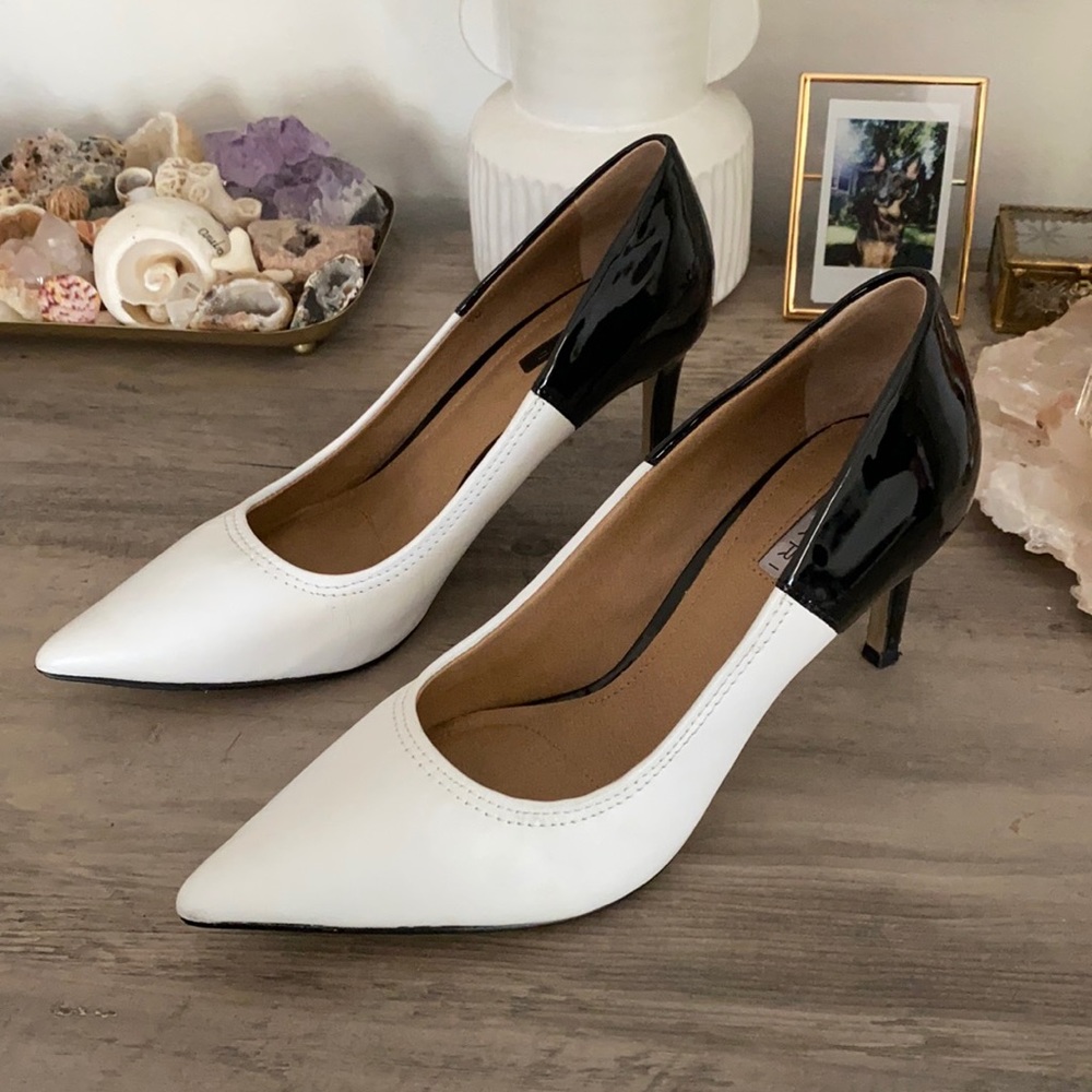 Black & White Tahari Heels